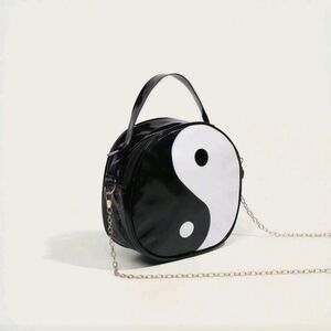 Black and White Yin Yang Women's Bag